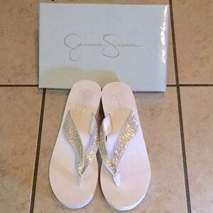 Jessica Simpson” wedge sandals size(10)42,🌼🦋🌸(NWT)